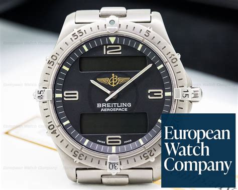 breitling aerospace titanium e65062|Professional .